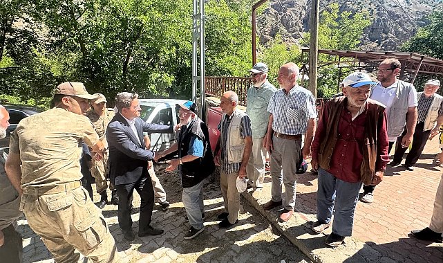 Kaymakam Arıkan ilk ziyaretini 33 vatandaşın şehit edildiği Başbağlar köyüne gerçekleştirdi