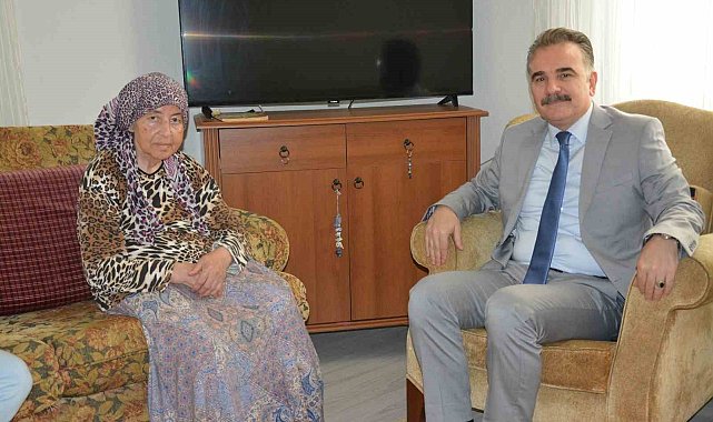 Kaymakam Odabaş'tan şehit annelerine anlamlı ziyaret