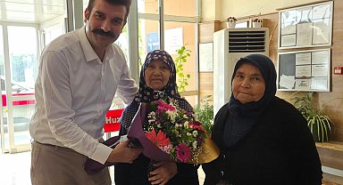 Kaymakam Yosunkaya'dan huzurevi sakinleriyle buluştu