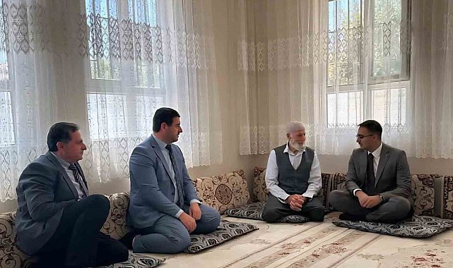 Kaymakamın ilk ziyareti şehit ailesine oldu