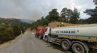 Kayseri Büyükşehir Belediyesi'nden Kahramanmaraş'taki orman yangınına destek