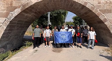 Kayseri Melikgazi'de Koramaz Vadisi'nde doğa yürüyüşü