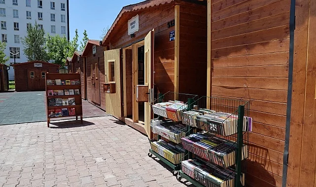 Kayseri Talas'ta kitap kokusu bu çarşıdan yayılacak