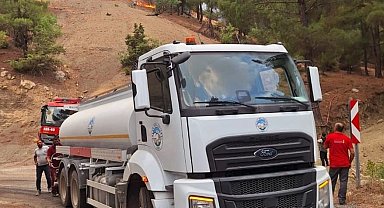 Kayseri Talas'tan K.Maraş yangınına destek