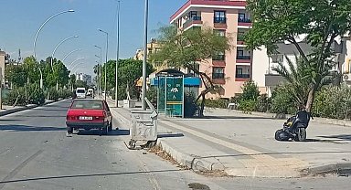 Kaza anı kamerada: Motosiklet sürücüsü kadın kazada hayatını kaybetti