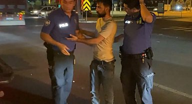 Kaza yapan alkollü ve ehliyetsiz sürücüden pes dedirten konuşma