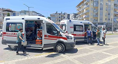 Kazada devrilip, tekrar tekerlerinin üzerine düştü