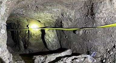 Kazdıkları 14 metrelik tünelde suçüstü yakalandılar