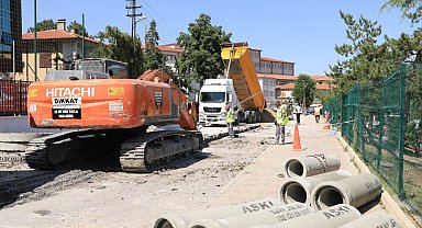 Keçiören'de altyapı ve üstyapı çalışması