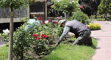 Keçiören'de parklara estetik dokunuş