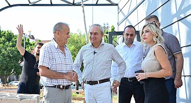 Kepez'de inşası süren 112 Acil Sağlık Hizmetleri İstasyonu, yakında hizmete girecek