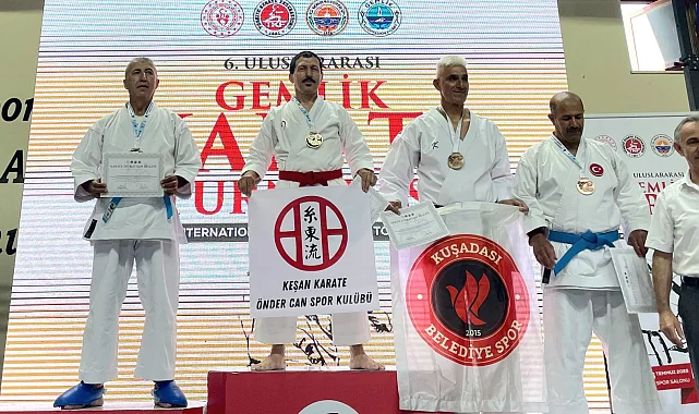Keşanlı sporculardan Gemlik'te madalya başarısı