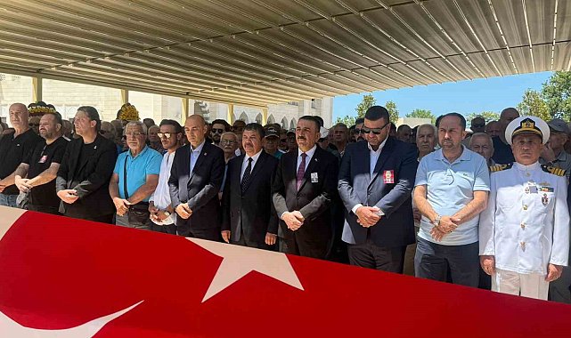 Kıbrıs Gazisi Yılmaz Dereli askeri törenle son yolculuğuna uğurlandı