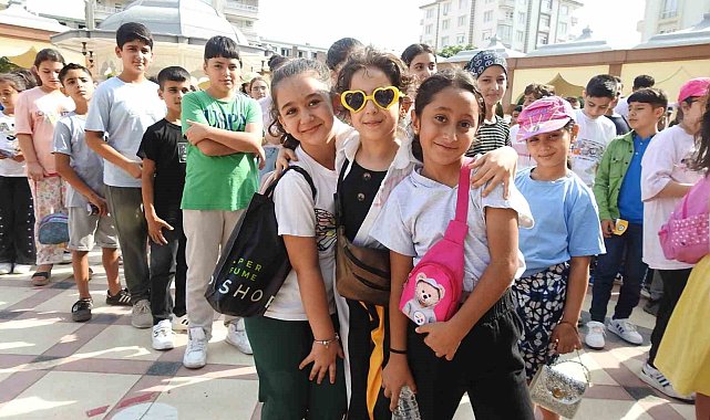Kilis'te çocuklar ekranı kapatıp çevreyi keşfe çıktı