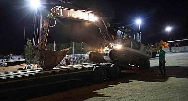 Kırıkkale Belediyesi, orman yangınına müdahale için ekip sevk etti