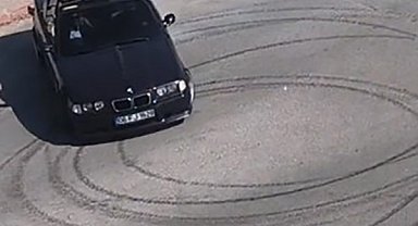 Kırşehir'de drift atan sürücüye 46 bin TL ceza