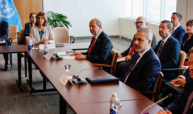 KKTC Cumhurbaşkanı Tatar, BM ile Kıbrıs Konulu Genişletilmiş Formatlı Gayrıresmi Toplantısı'na katıldı