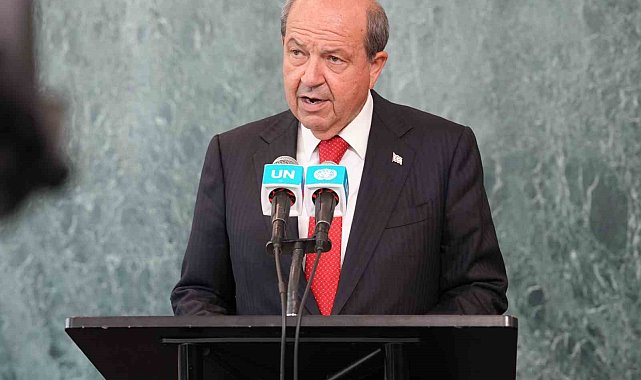 KKTC Cumhurbaşkanı Tatar BM'de konuştu: "Kıbrıs Türk halkının özgürlük ve eşitlik mücadelesi görmezden gelinemez"