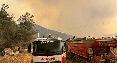Kocaeli A Takımı, yangınlar için seferber