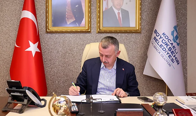 Kocaeli ile Gazze arasında kardeş şehir protokolünü imzalaNdı