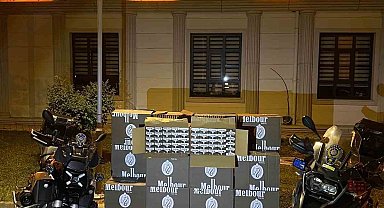 Kocaeli'de bin 500 paket bandrolsüz sigara ele geçirildi