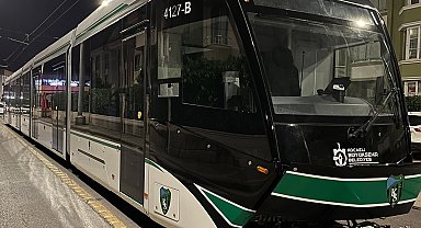 Kocaeli'de 9. tramvay raylara indirildi