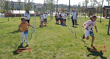 Kocaeli'de çocuklar geleneksel oyunlarla buluştu