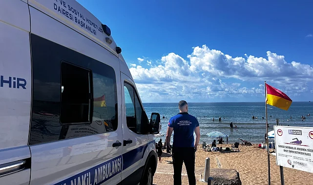 Kocaeli'den sahillere sağlık kalkanı... 'Nakil Ambulans' ekibi sahil nöbetinde