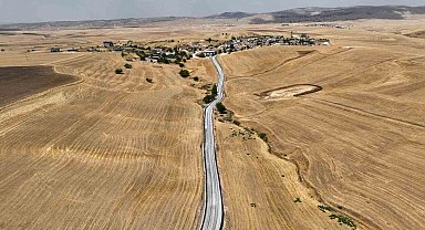 Kocaköy'deki kırsal mahalle yollarında asfalt çalışması başlatıldı