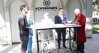 Kocasinan'da '07.07.2025' tarihinde 25 nikah kıyıldı