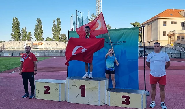Konya Meramlı 'Muhammed Eren Uysal' Avrupa Şampiyonu oldu