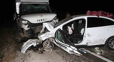 Konya'da 3 aracın karıştığı kazada 7 kişi yaralandı