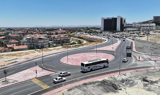 Konya'da giriş çıkışlar daha güvenli hale getirildi