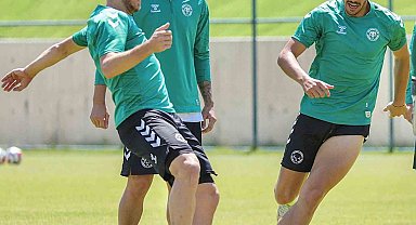 Konyaspor, Erzurum Kampı'ndaki son antrenmanını tamamladı