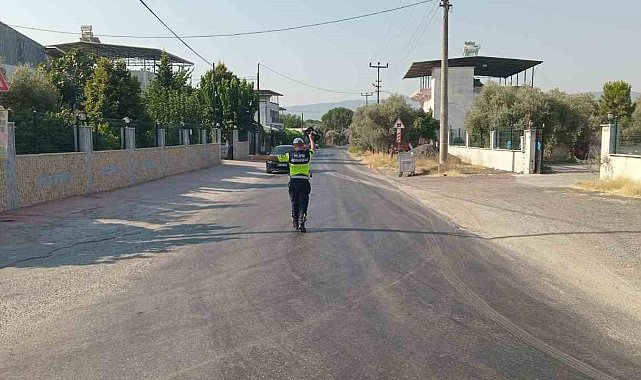 Köşk'te 'şok' yol denetimi