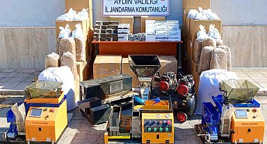 Köşk'te kaçak tütün operasyonu