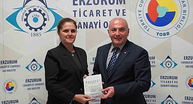 Kuşadası Kadın Girişimciler Kurulu Başkanı Zeytin'den Başkan Özakalın'a ziyaret