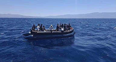 Kuşadası'nda 22 düzensiz göçmen kurtarıldı