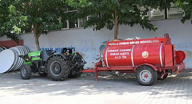 Kuşadası'nda orman yangınlarına karşı güvenlik önlemleri artırıldı
