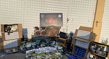 Kütahya'da kaçak tütün operasyonu: 1 gözaltı