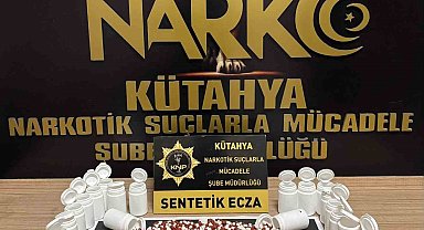 Kütahya'da Narkotim ekiplerinden uyuşturucu operasyonu, 4 şüpheli tutuklandı