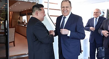 Kuzey Kore lideri Kim, Rusya Dışişleri Bakanı Lavrov'u ağırladı