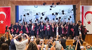 Lefkoşa'da Anadolu Üniversitesi'nin mezuniyet töreni düzenlendi