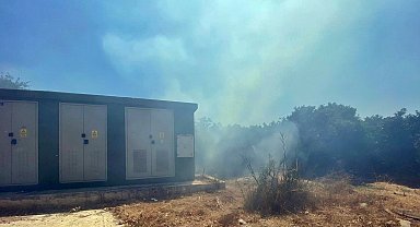 Lüks villalara yakın noktada çıkan yangın korkuttu