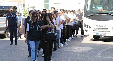 Lüks villaya çağrı merkezi kuran dolandırıcılık şebekesine ikinci dalga operasyon; 9 tutuklama