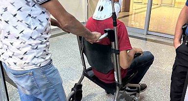 Maç esnasında saldırıya uğrayan genç hastaneye kaldırıldı