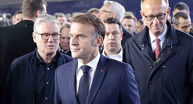 Macron, Merz ve Starmer Orta Doğu'daki durumu görüştü