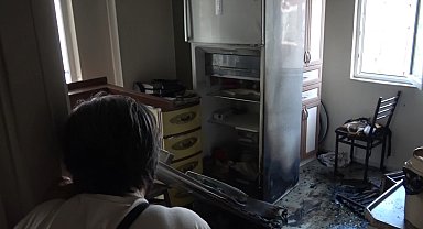 Madde bağımlısı genç evi yaktı, anne ile baba yaşananlara isyan etti