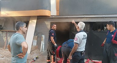 Malatya'da depo yangını