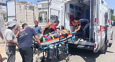 Manavgat'ta iş kazası: 2 yaralı